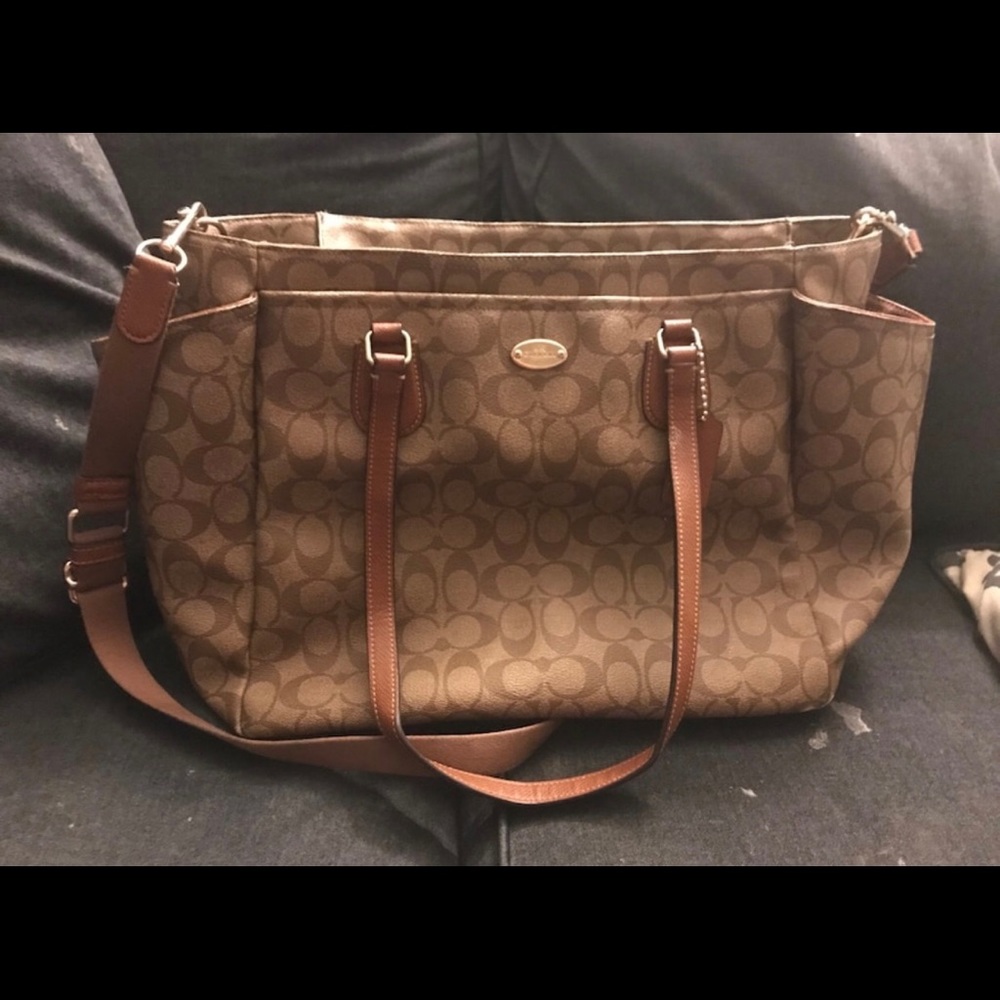 Coach diaper bag